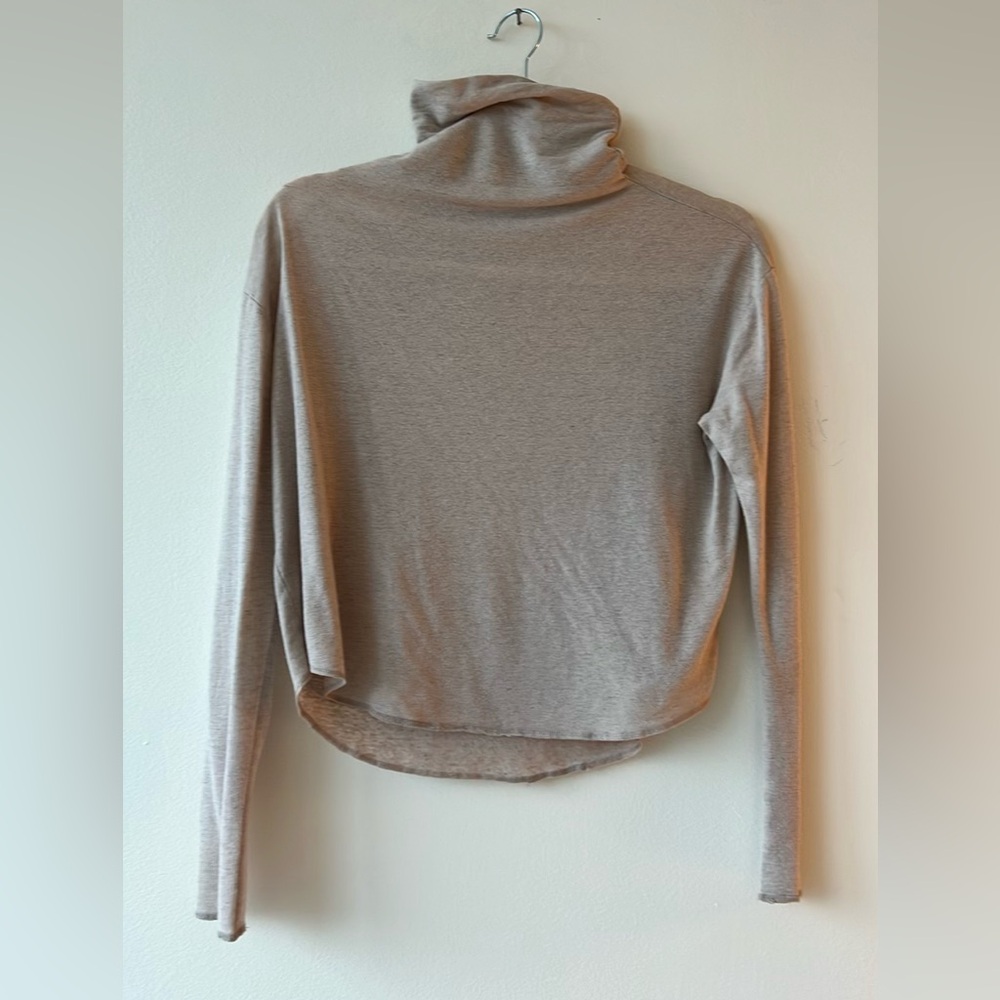 Aritzia Beige Turtleneck